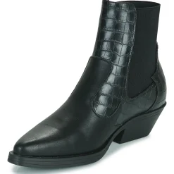 Bottines / Boots^Only - ONLBRONCO-2 SHORT PU COWBOY BOOT Noir