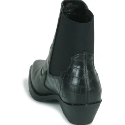 Bottines / Boots^Only - ONLBRONCO-2 SHORT PU COWBOY BOOT Noir
