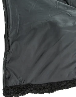 Vestes^Only - ONLELLIE SHERPA HOODED JACKET CC OTW Noir