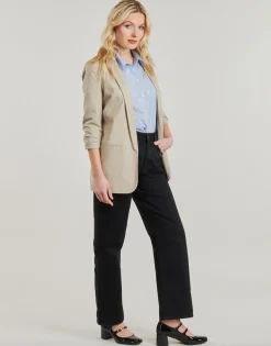 Vestes^Only - ONLELLY 3/4 LIFE Beige