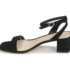 Sandales Et Nu-pieds^Only - ONLHANNA- 1 LIFE PU HEELED SANDAL Noir