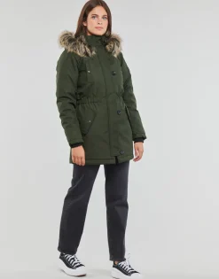 Manteaux^Only - ONLIRIS FUR WINTER PARKA CC OTW Kaki
