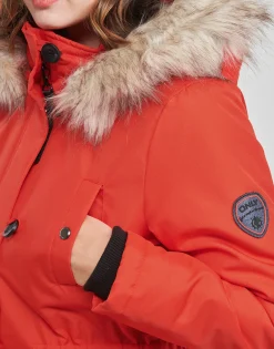 Manteaux^Only - ONLIRIS FUR WINTER PARKA CC OTW Rouge