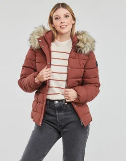 Manteaux^Only - ONLLUNA QUILTED JACKET CC OTW Rouge