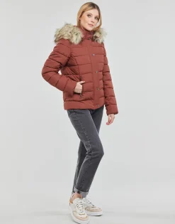 Manteaux^Only - ONLLUNA QUILTED JACKET CC OTW Rouge