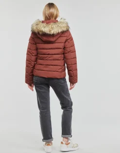 Manteaux^Only - ONLLUNA QUILTED JACKET CC OTW Rouge