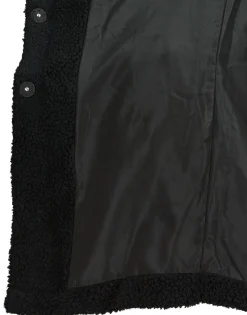 Manteaux^Only - ONLNEWAURELIA SHERPA COAT CC OTW Noir