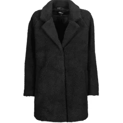 Manteaux^Only - ONLNEWAURELIA SHERPA COAT CC OTW Noir