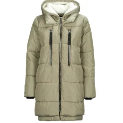 Manteaux^Only - ONLNEWNORA LONG PUFFER COAT CC OTW Beige