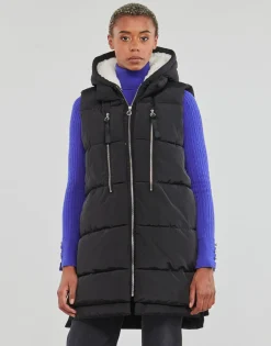 Manteaux^Only - ONLNEWNORA PUFFER WAISTCOAT CC OTW Noir
