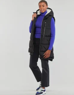 Manteaux^Only - ONLNEWNORA PUFFER WAISTCOAT CC OTW Noir