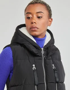 Manteaux^Only - ONLNEWNORA PUFFER WAISTCOAT CC OTW Noir