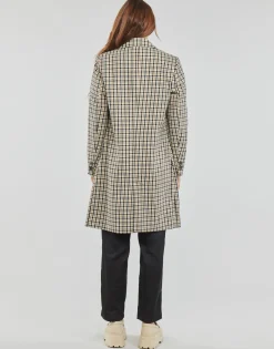 Manteaux^Only - ONLNORMA ASTRID CHECK COAT CC OTW Multicolore