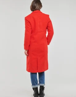 Manteaux^Only - ONLPIPER  COAT CC OTW Rouge