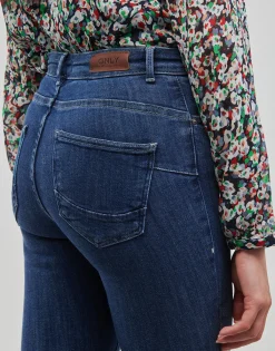 Jeans^Only - ONLPOWER MID PUSHUP SK REA3223 Bleubrut