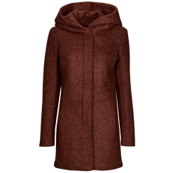 Manteaux^Only - ONLSEDONA BOUCLE WOOL COAT OTW NOOS Bordeaux