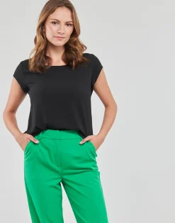 T-shirts & Polos^Only - ONLVIC S/S SOLID TOP  PTM Noir
