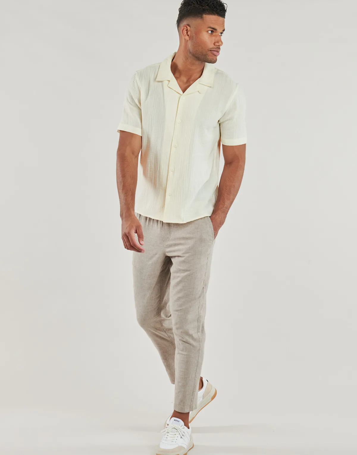 Chemises^Only & Sons - ONSKYLE Beige