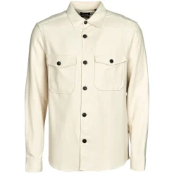 Vestes^Only & Sons  - ONSMILO LS SOLID OVERSHIRT NOOS Creme