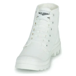 Baskets Mode^Palladium - MONO CHROME Blanc
