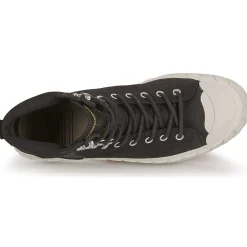 Baskets Mode^Palladium - PALLA ACE LO CUFF LTH Noir