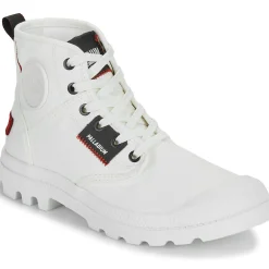 Baskets Mode^Palladium - PAMPA HI PATCH Blanc