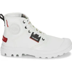 Baskets Mode^Palladium - PAMPA HI PATCH Blanc