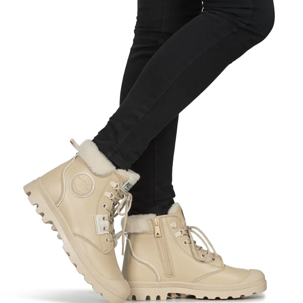 Bottines / Boots^Palladium - PAMPA HI SNOW WARM Beige