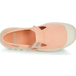 Baskets Mode^Palladium - PAMPA M-JANE WASHED Rose