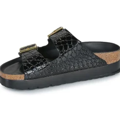 Mules / Sabots^Papillio - Arizona Flex Platf LENA Croc Black HEX Noir