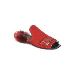 Mules / Sabots^Papucei - OBSENTUM Rouge