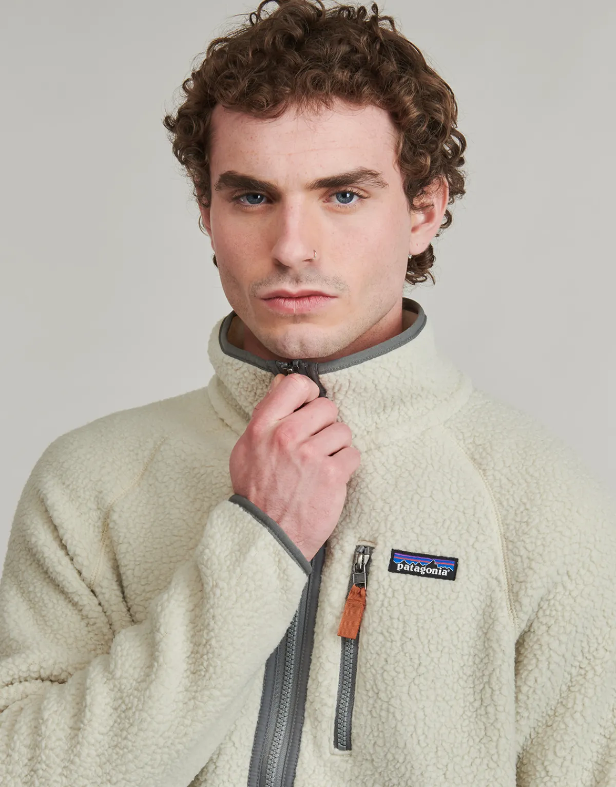Sweats & Polaires^Patagonia - MEN'S RETRO PILE JACKET Beige