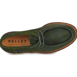 Derbies & Richelieu^Pellet - MACHA Veloursoiledolive