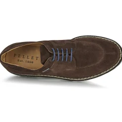 Derbies & Richelieu^Pellet - Montario VELOURSCHOCOLAT