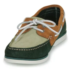 Mocassins & Chaussures Bateau^Pellet - VENDEE Velourstilleul