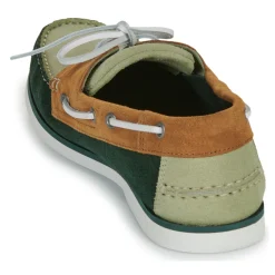 Mocassins & Chaussures Bateau^Pellet - VENDEE Velourstilleul