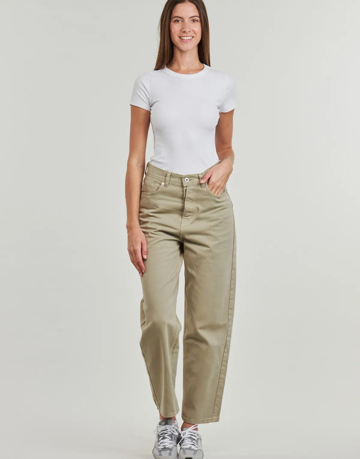 Jeans^Pepe jeans - BARREL JEANS UHW Kaki