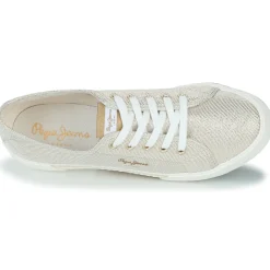 Baskets Mode^Pepe jeans - BRADY PARTY W Doré