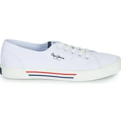 Baskets Mode^Pepe jeans - BRADY W BASIC Blanc
