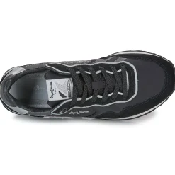 Baskets Mode^Pepe jeans - BRIT SEQUINS W Noir
