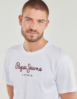 T-shirts & Polos^Pepe jeans - EGGO N Blanc