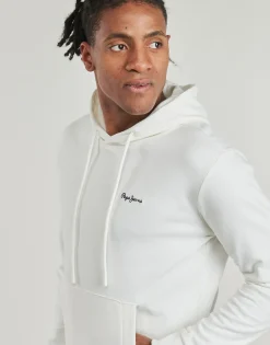 T-shirts & Polos^Pepe jeans - ESSENTIAL HOODIE Ecru