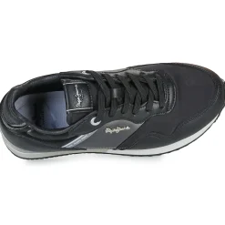 Baskets Mode^Pepe jeans - LONDON SHINE W Noir