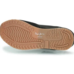 Baskets Mode^Pepe jeans - LONDON W SEQUINS Noir