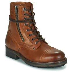 Bottines / Boots^Pepe jeans - MELTING COMBAT W Marron
