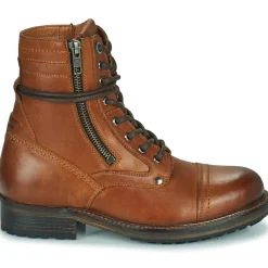 Bottines / Boots^Pepe jeans - MELTING COMBAT W Marron