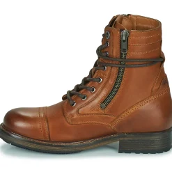 Bottines / Boots^Pepe jeans - MELTING COMBAT W Marron