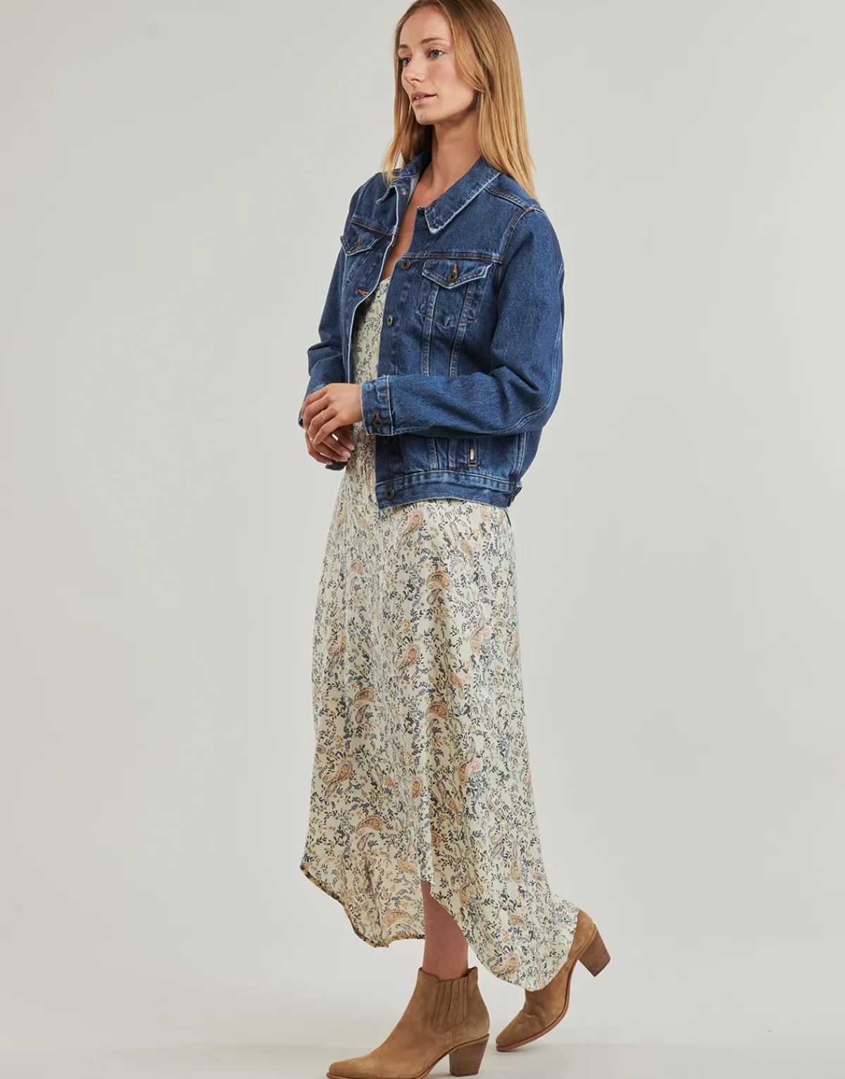 Vestes^Pepe jeans - REGULAR JACKET Bleu