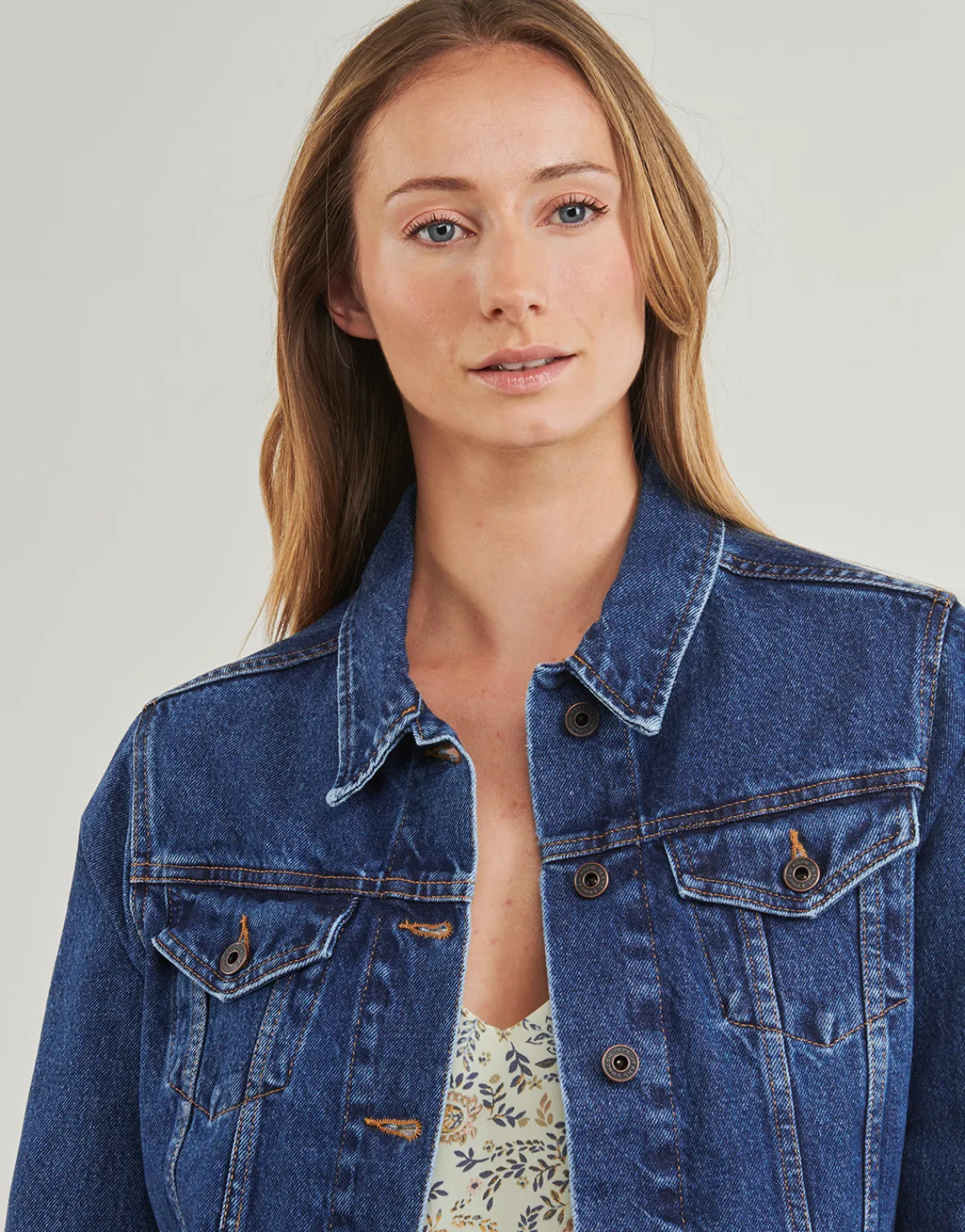 Vestes^Pepe jeans - REGULAR JACKET Bleu