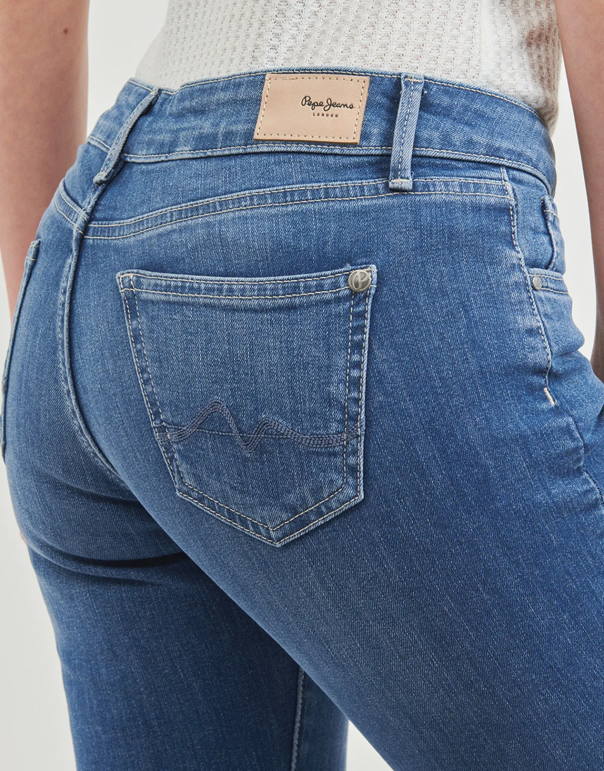 Jeans^Pepe jeans - SKINNY JEANS LW Bleu